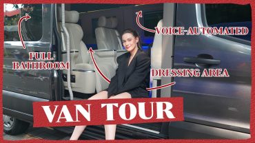 VAN TOUR (WHAT’S INSIDE MY CUSTOMIZED VAN)  | Bea Alonzo